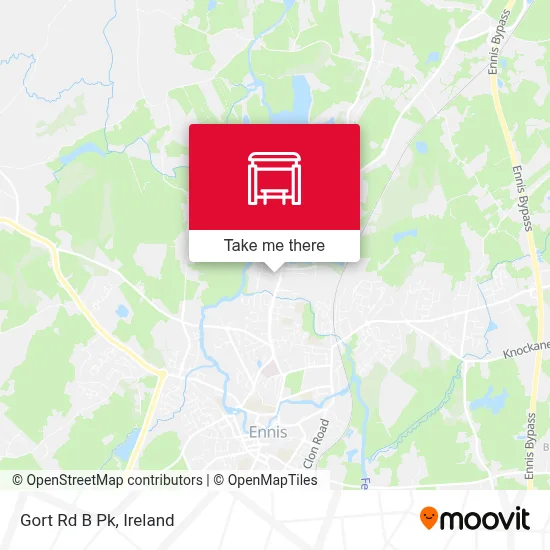 Gort Rd B Pk map