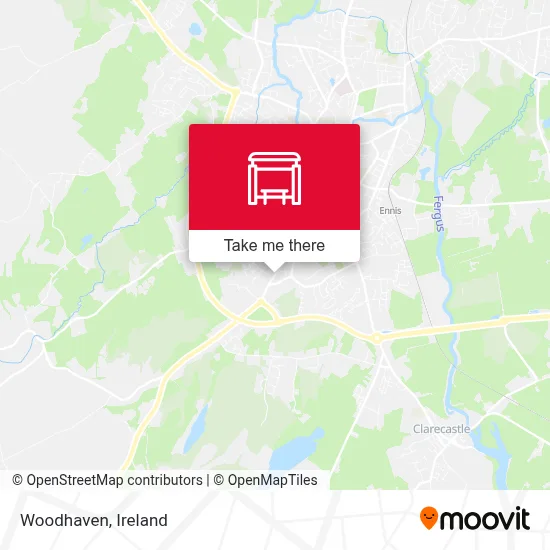 Woodhaven map