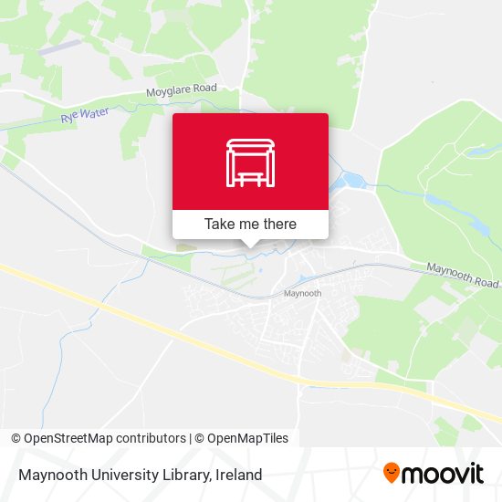 Maynooth University Library map