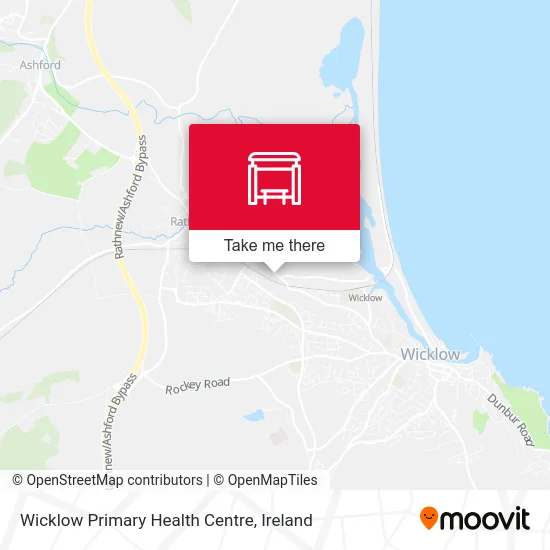 Wicklow Primary Health Centre map