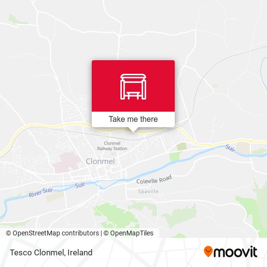 Tesco Clonmel map