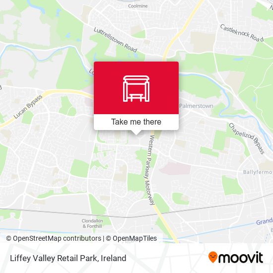 Liffey Valley Retail Park map