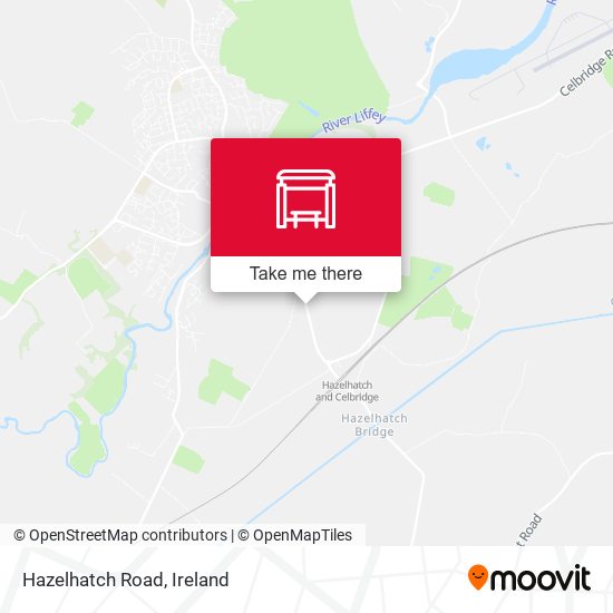 Hazelhatch Road map