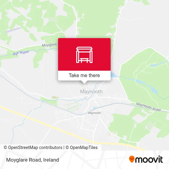 Moyglare Road map