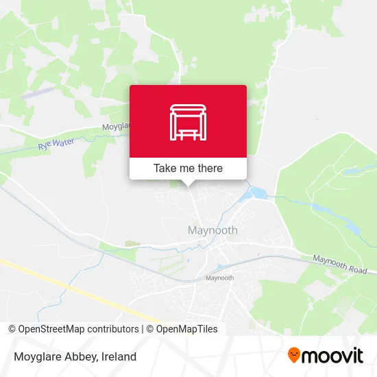 Moyglare Abbey map