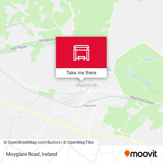 Moyglare Road map