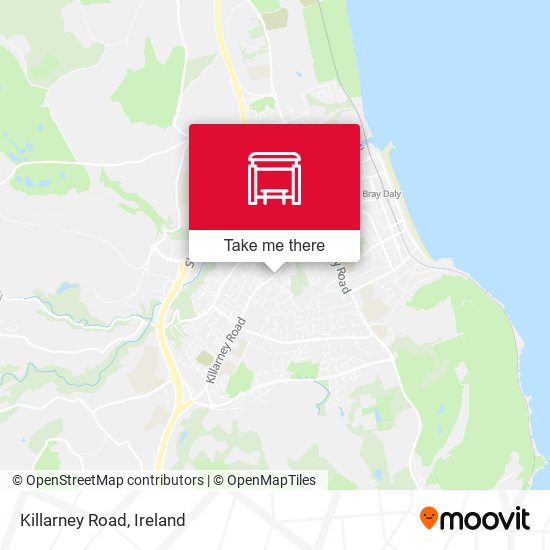 Killarney Road map