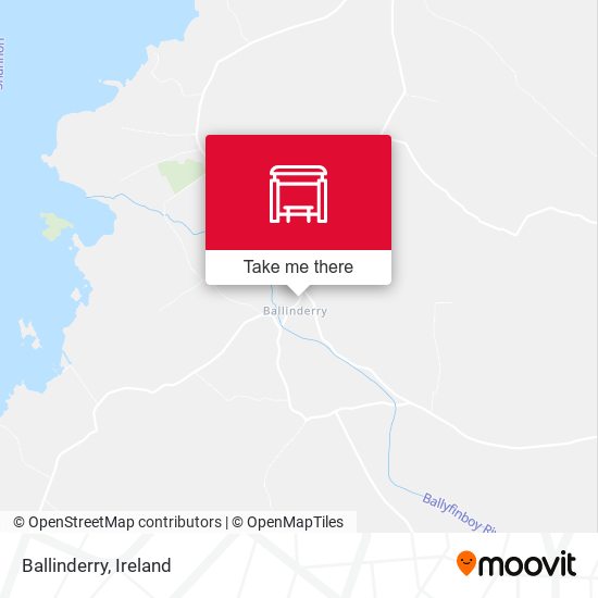 Ballinderry map