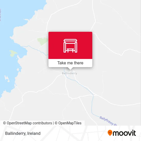 Ballinderry map