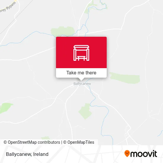 Ballycanew map
