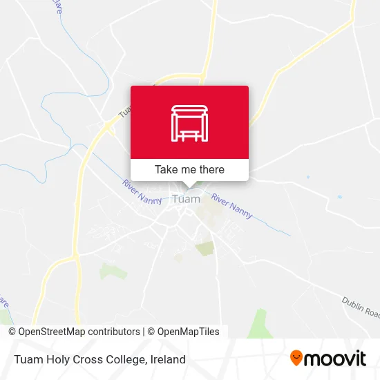 Tuam Holy Cross College map