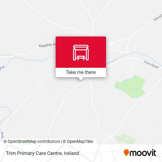 Trim Primary Care Centre map