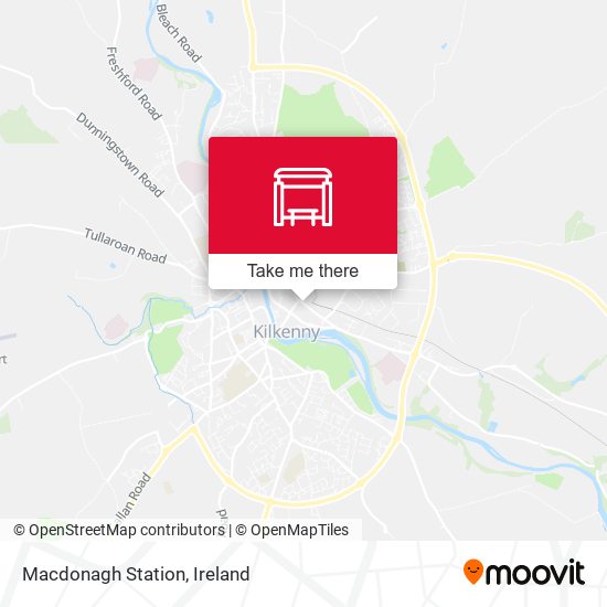 Macdonagh Station map