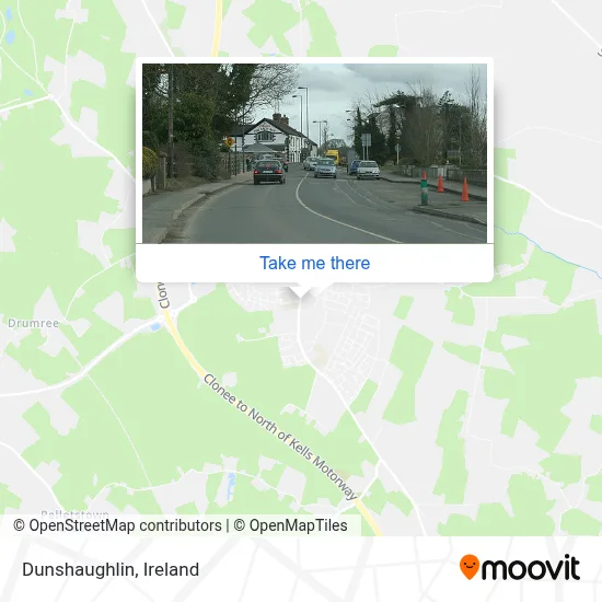 Dunshaughlin map