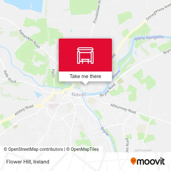 Flower Hill map