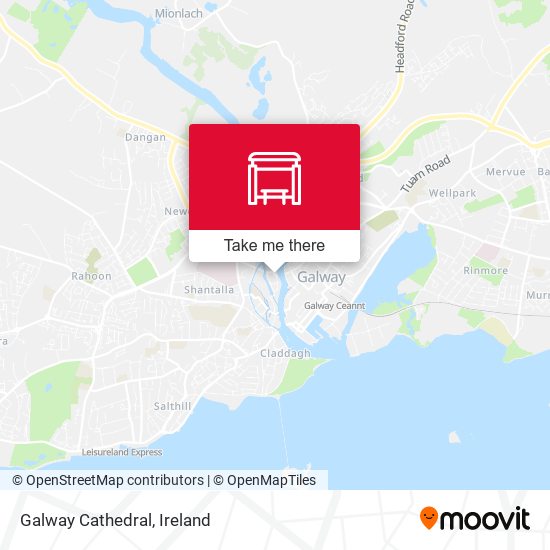 Galway Cathedral map