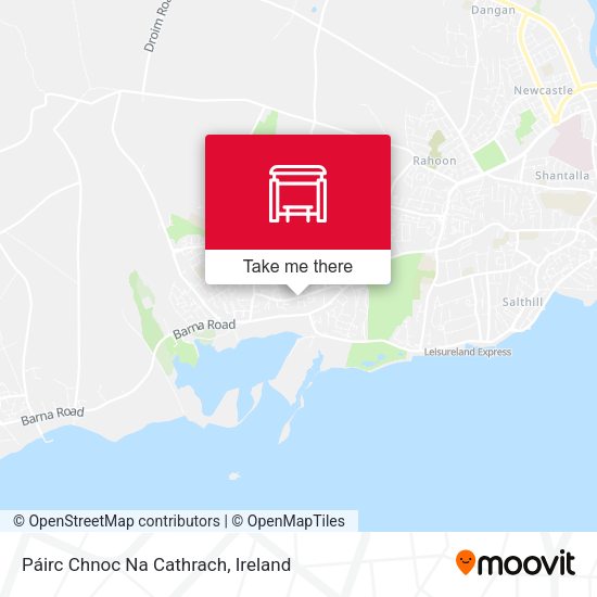 Páirc Chnoc Na Cathrach map