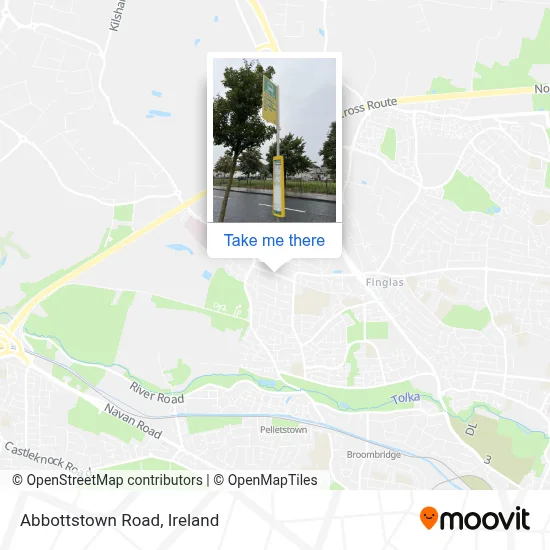 Abbottstown Road map