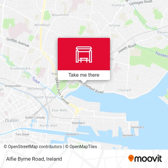 Alfie Byrne Road map