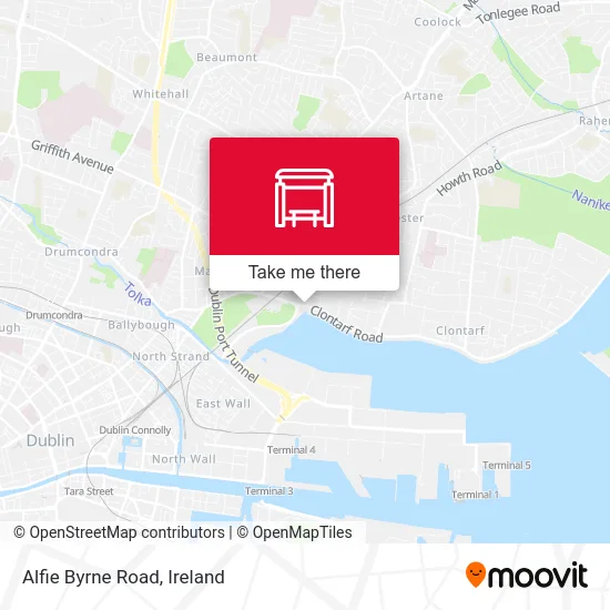 Alfie Byrne Road map