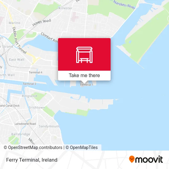 Ferry Terminal map