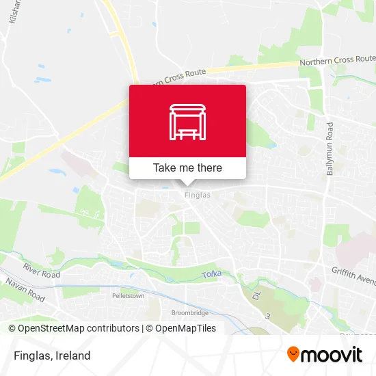 Finglas map