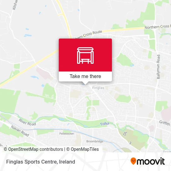 Finglas Sports Centre map