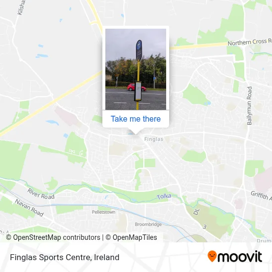 Finglas Sports Centre map