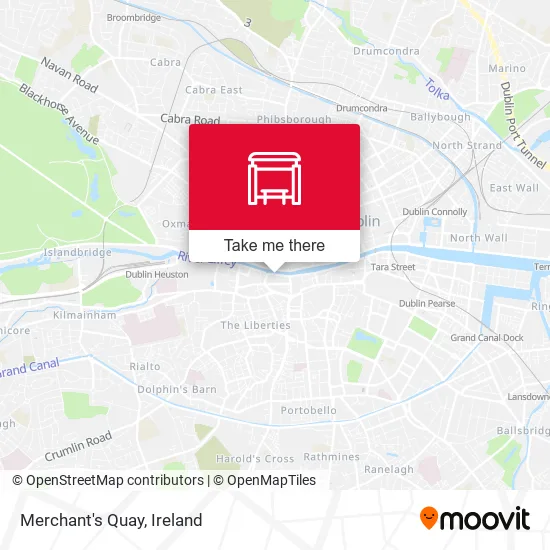 Merchant's Quay map