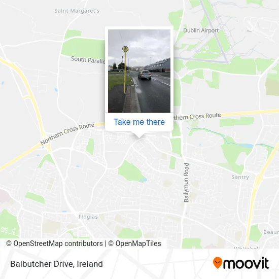 Balbutcher Drive map