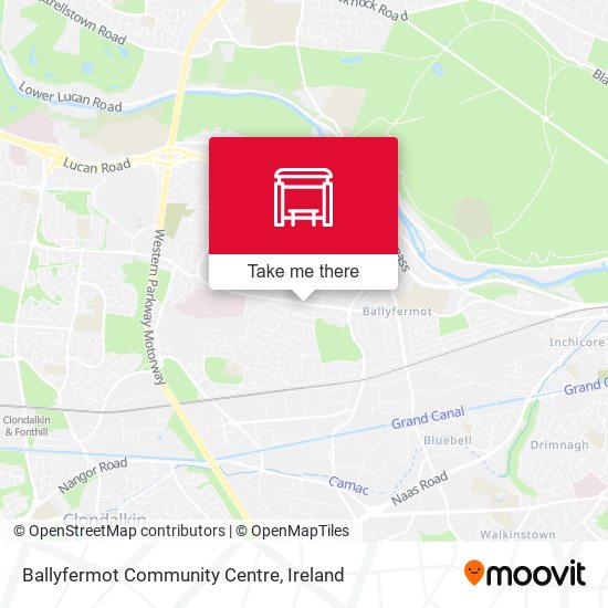 Ballyfermot Community Centre map