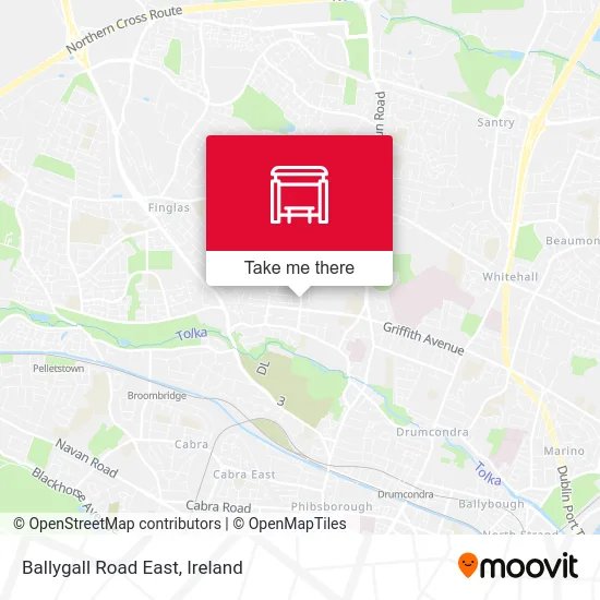Ballygall Road East map
