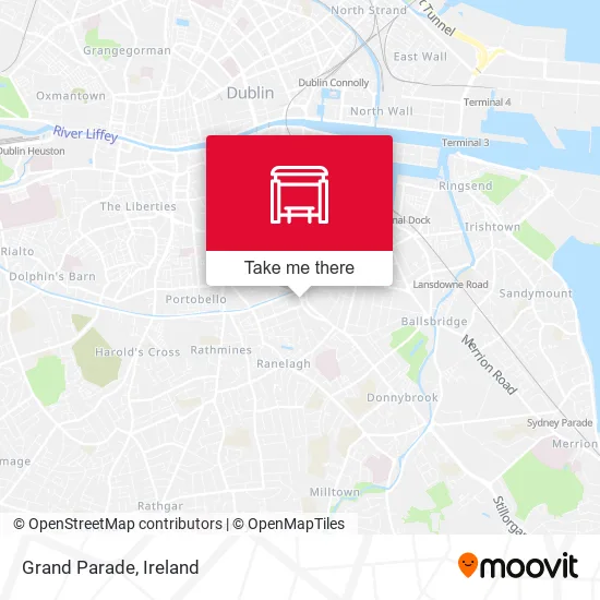 Grand Parade map