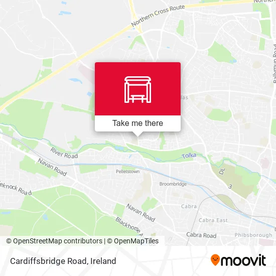Cardiffsbridge Road plan