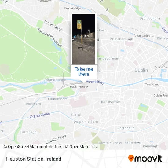 Heuston Station map
