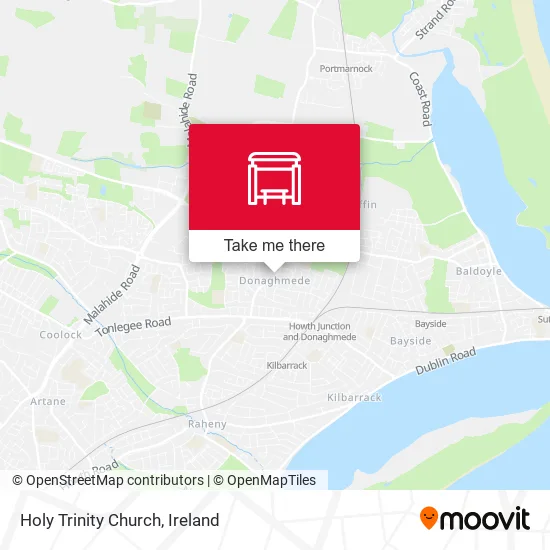 Holy Trinity Church map