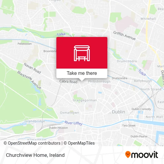 Churchview Home map