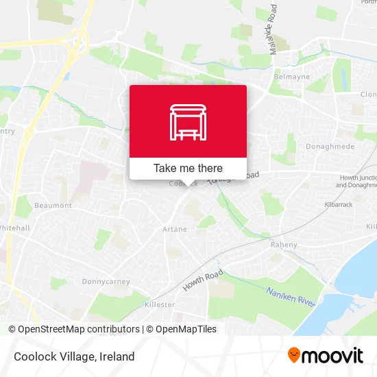 Coolock Village map