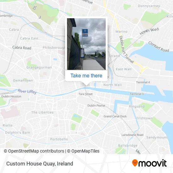 Custom House Quay map