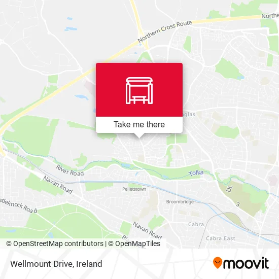 Wellmount Drive map