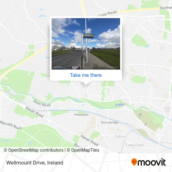Wellmount Drive map