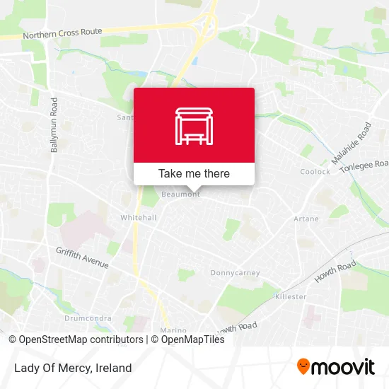 Lady Of Mercy map