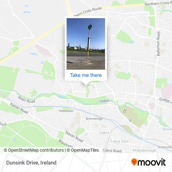 Dunsink Drive map