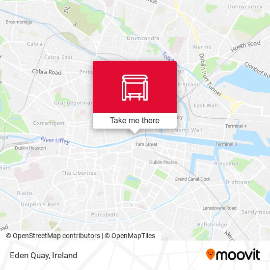 Eden Quay map