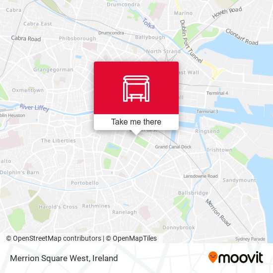 Merrion Square West plan