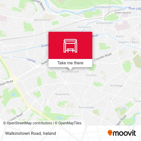 Walkinstown Road map