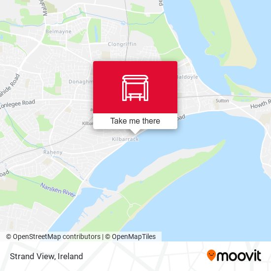 Strand View map