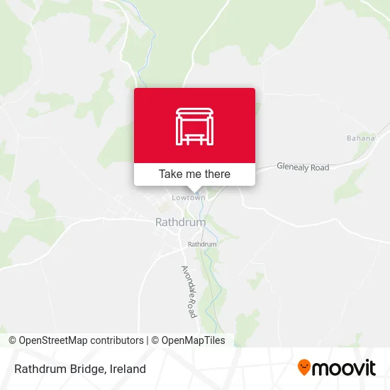 Rathdrum Bridge map