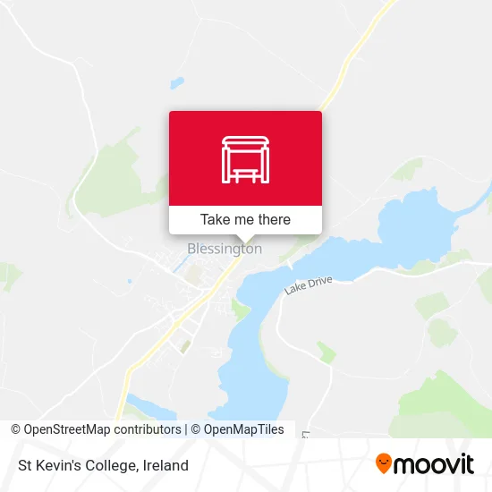 St Kevin's College map