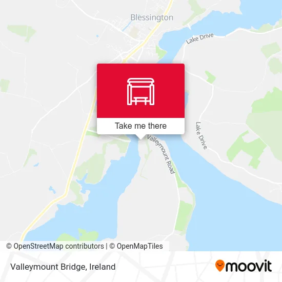 Valleymount Bridge map